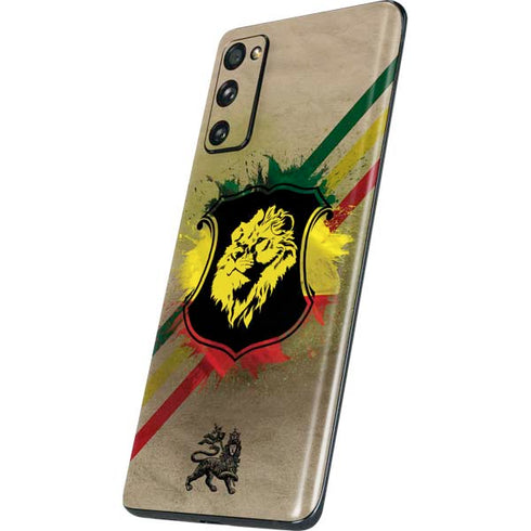 Lion of Judah Shield Galaxy S20 Fan Edition Skin