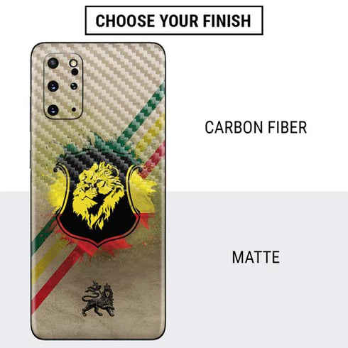 Lion of Judah Shield Galaxy S20 Plus Skin