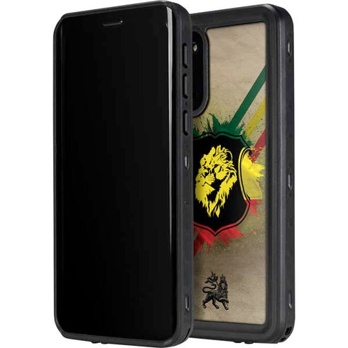 Lion of Judah Shield Galaxy S20 Plus Waterproof Case