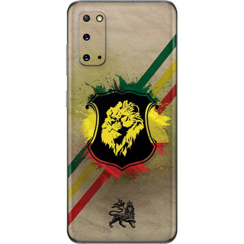 Lion of Judah Shield Galaxy S20 Skin
