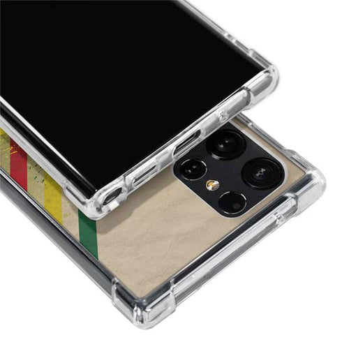 Lion of Judah Shield Galaxy S22 Ultra Clear Case