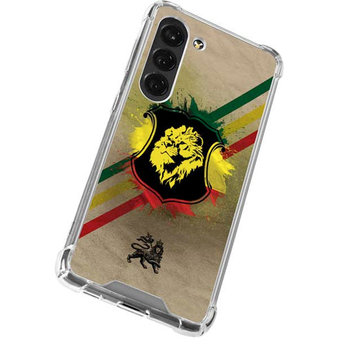 Lion of Judah Shield Galaxy S23 Clear Case