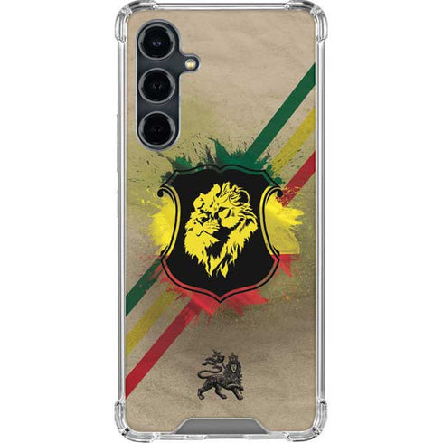 Lion of Judah Shield Galaxy S23 FE Clear Case