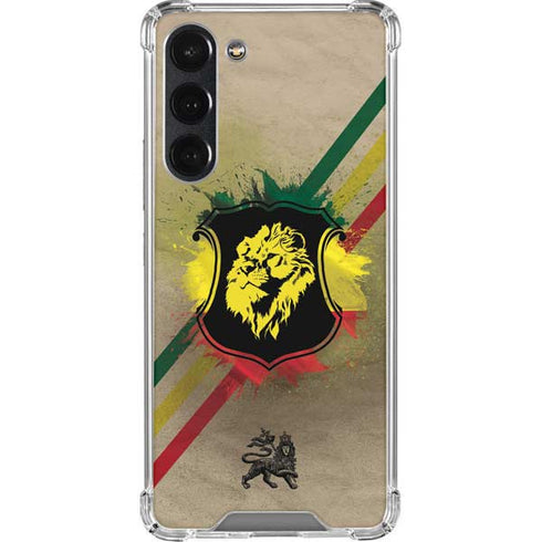 Lion of Judah Shield Galaxy S23 Plus Clear Case