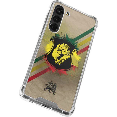 Lion of Judah Shield Galaxy S23 Plus Clear Case