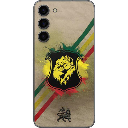 Lion of Judah Shield Galaxy S23 Plus Skin