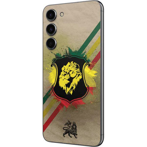 Lion of Judah Shield Galaxy S23 Plus Skin