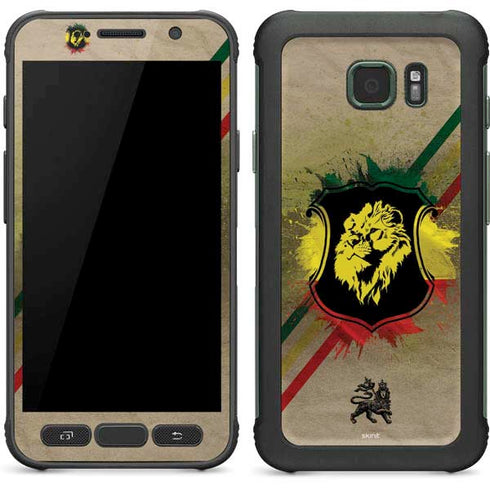 Lion of Judah Shield Galaxy S7 Active Skin