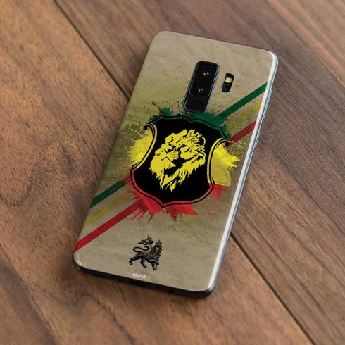Lion of Judah Shield Galaxy S9 Plus Skin