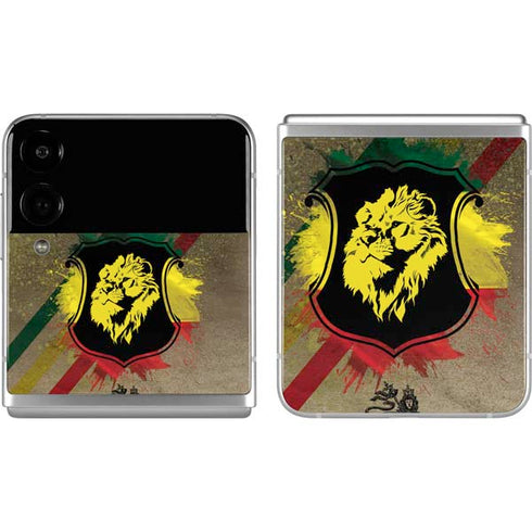 Lion of Judah Shield Galaxy Z Flip4 5G Skin