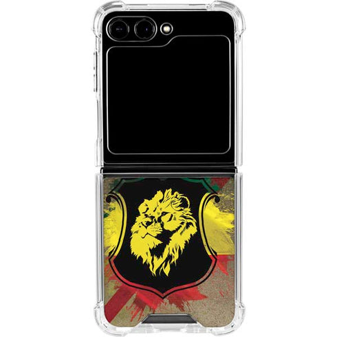 Lion of Judah Shield Galaxy Z Flip5 5G Clear Case