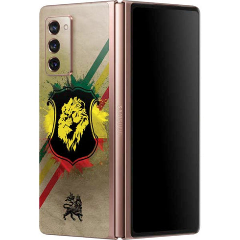 Lion of Judah Shield Galaxy Z Fold2 5G Skin