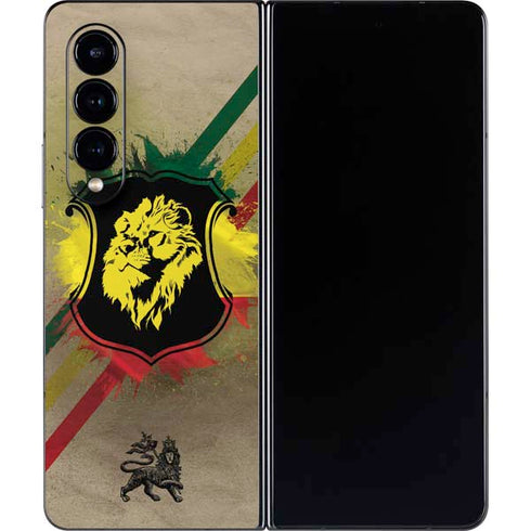 Lion of Judah Shield Galaxy Z Fold4 5G Skin