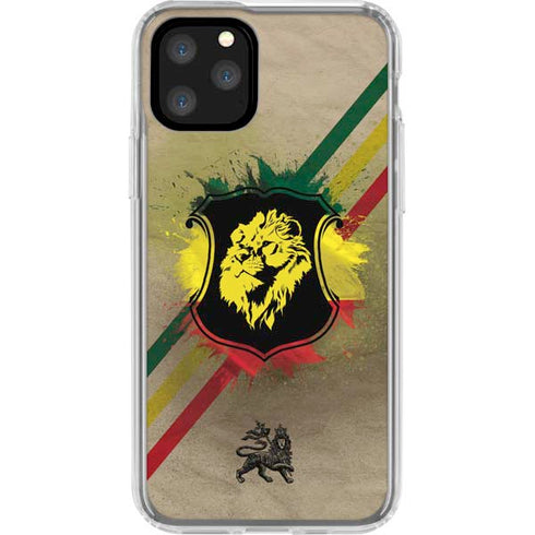Lion of Judah Shield iPhone 11 Pro Clear Case