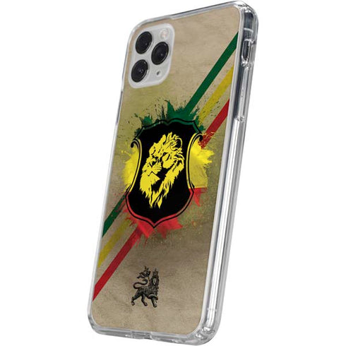 Lion of Judah Shield iPhone 11 Pro Clear Case