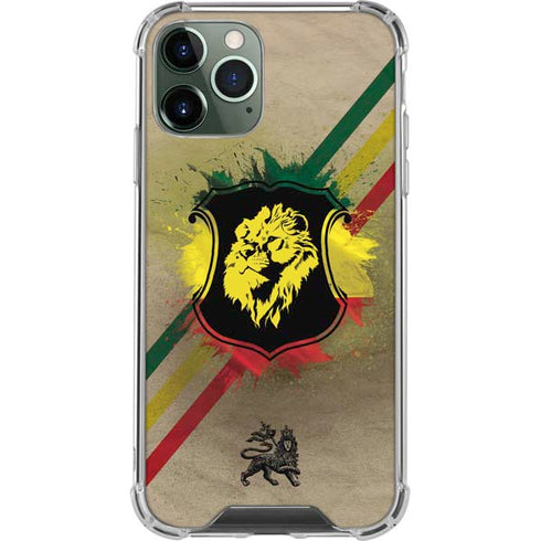 Lion of Judah Shield iPhone 11 Pro Max Clear Case