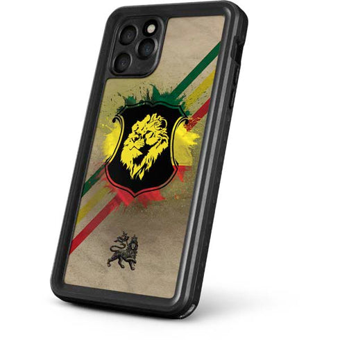 Lion of Judah Shield iPhone 11 Pro Waterproof Case