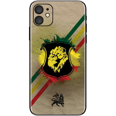 Lion of Judah Shield iPhone 11 Skin