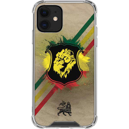 Lion of Judah Shield iPhone 12 Mini Clear Case