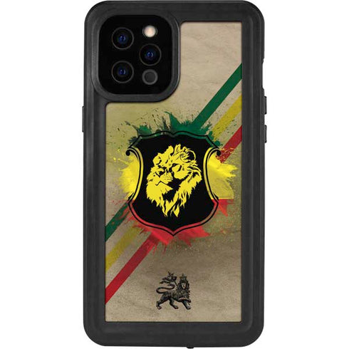 Lion of Judah Shield iPhone 12 Pro Max Waterproof Case
