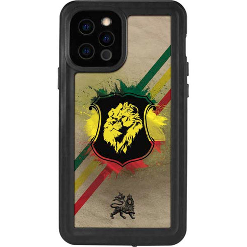 Lion of Judah Shield iPhone 12 Pro Waterproof Case