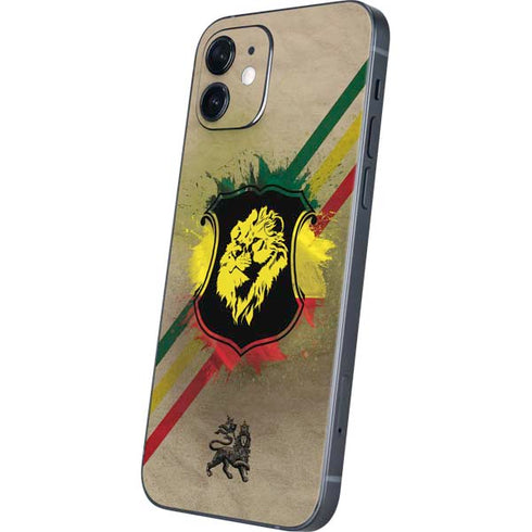 Lion of Judah Shield iPhone 12 Skin