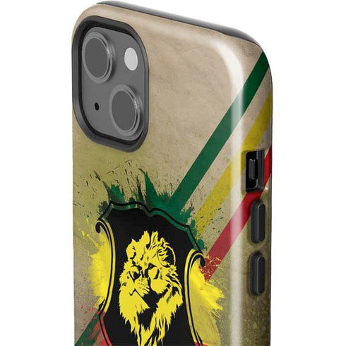 Lion of Judah Shield iPhone 15 Plus Impact Case