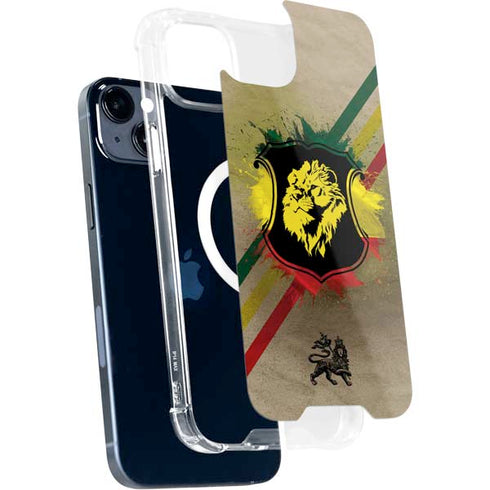 Lion of Judah Shield iPhone 15 Plus MagSafe Case