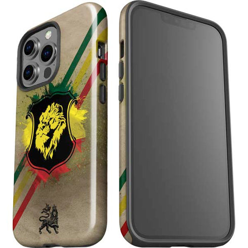 Lion of Judah Shield iPhone 14 Pro Impact Case