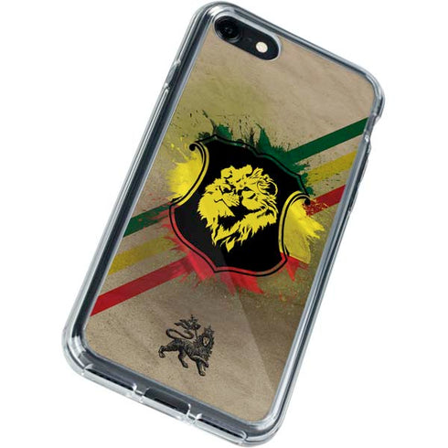 Lion of Judah Shield iPhone SE (2nd & 3rd Gen) Clear Case