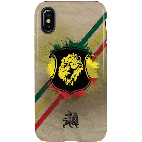 Lion of Judah Shield iPhone X Pro Case