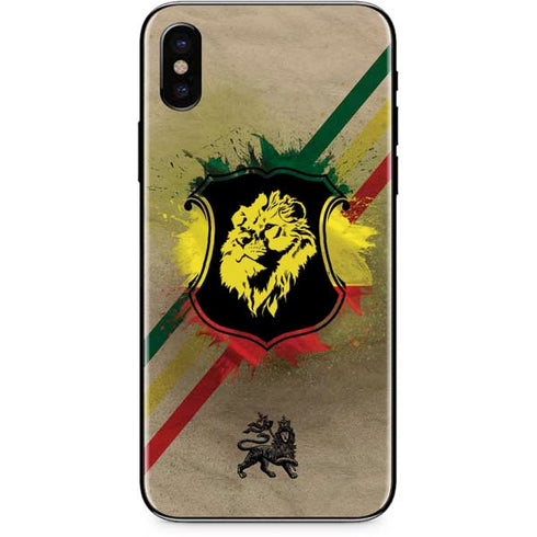 Lion of Judah Shield iPhone XS Max Skin