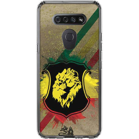 Lion of Judah Shield LG K51/Q51 Clear Case