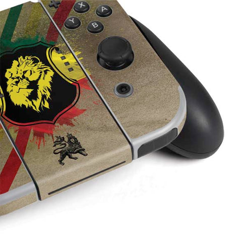 Lion of Judah Shield Nintendo Switch OLED (2021) Skin