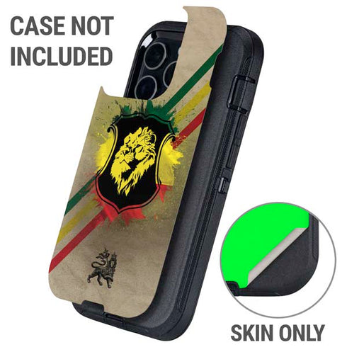 Lion of Judah Shield Otterbox Defender iPhone Skin