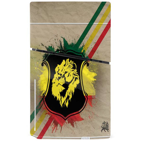 Lion of Judah Shield PS5 Slim Disk Console Skin