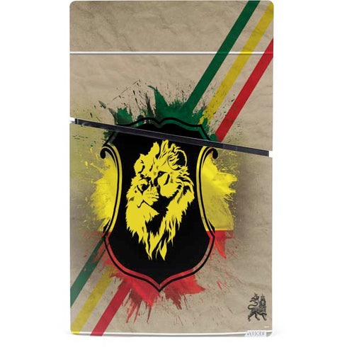 Lion of Judah Shield PS5 Slim Digital Edition Console Skin