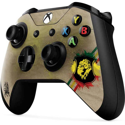Lion of Judah Shield Xbox One X Controller Skin