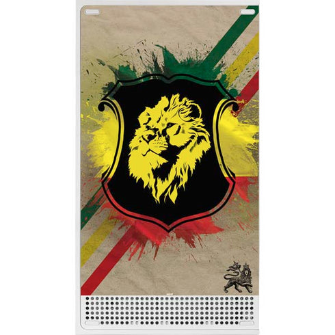 Lion of Judah Shield Xbox Series S Console Skin