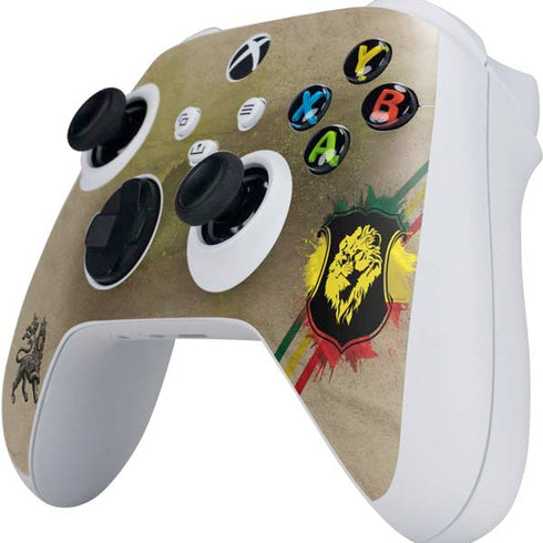 Lion of Judah Shield Xbox Series S Controller Skin