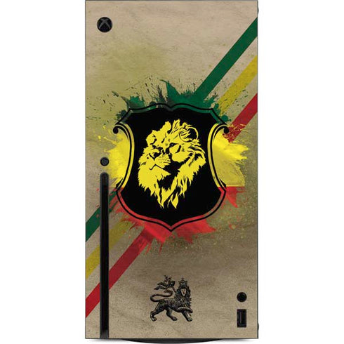 Lion of Judah Shield Xbox Series X Console Skin