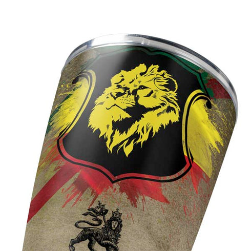 Lion of Judah Shield Yeti 20oz Tumbler Skin