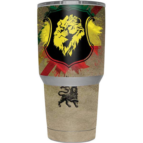 Lion of Judah Shield Yeti 30oz Rambler Tumbler Skin