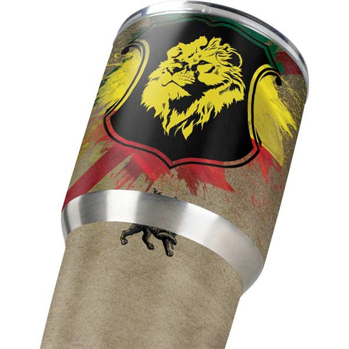 Lion of Judah Shield Yeti 30oz Rambler Tumbler Skin