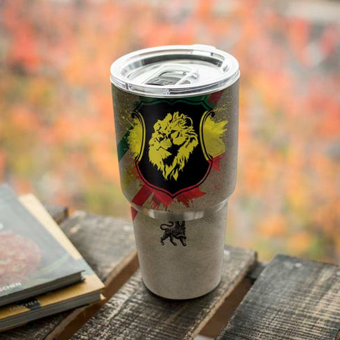Lion of Judah Shield Yeti 30oz Rambler Tumbler Skin