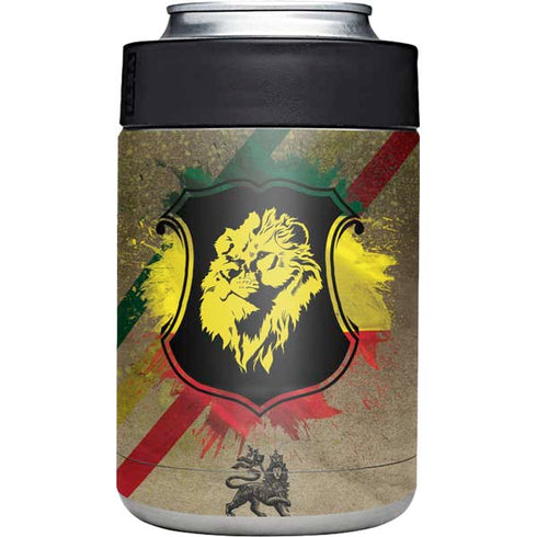 Lion of Judah Shield Yeti Colster Can Insulator Skin