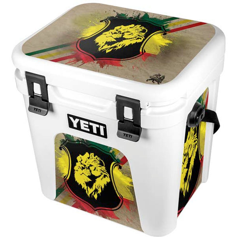 Lion of Judah Shield YETI Roadie 24 Hard Cooler Skin