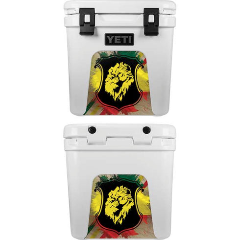 Lion of Judah Shield YETI Roadie 24 Hard Cooler Skin