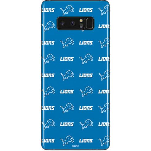 NFL Detroit Lions Blitz Series Galaxy Note 8 Skin