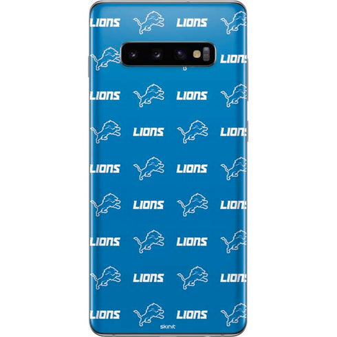 NFL Detroit Lions Blitz Series Galaxy S10 Plus Skin